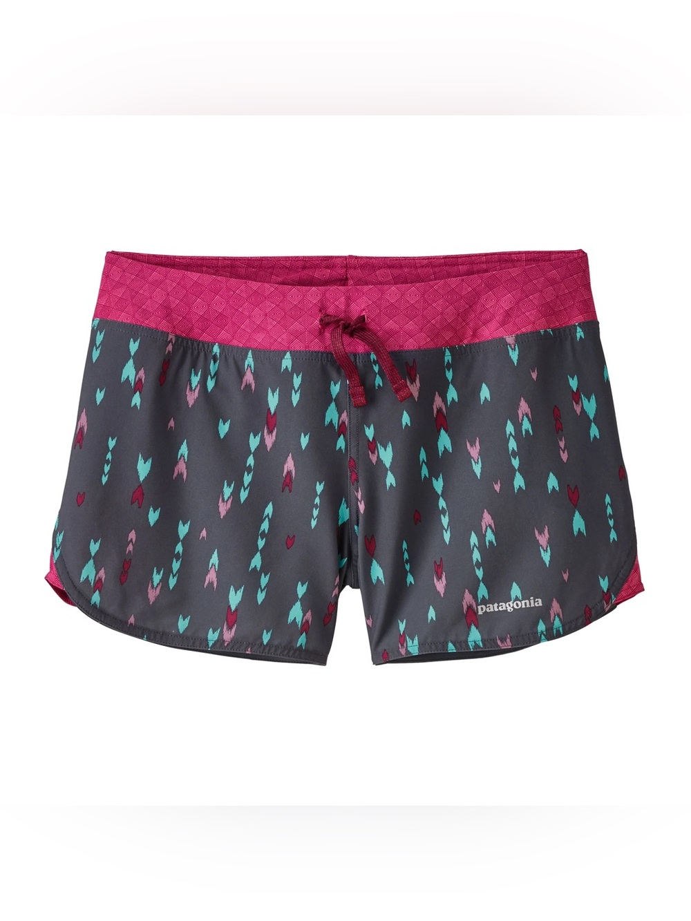 Patagonia Pink Grey Lightweight Gorpcore Nine Trails Shorts XS Extra Small